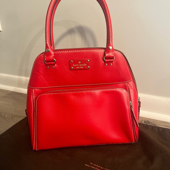 kate spade Handbags - Kate Spade Cherry Red Satchel